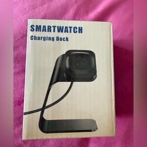 Smartwatch Charging Dock Stand - Black
